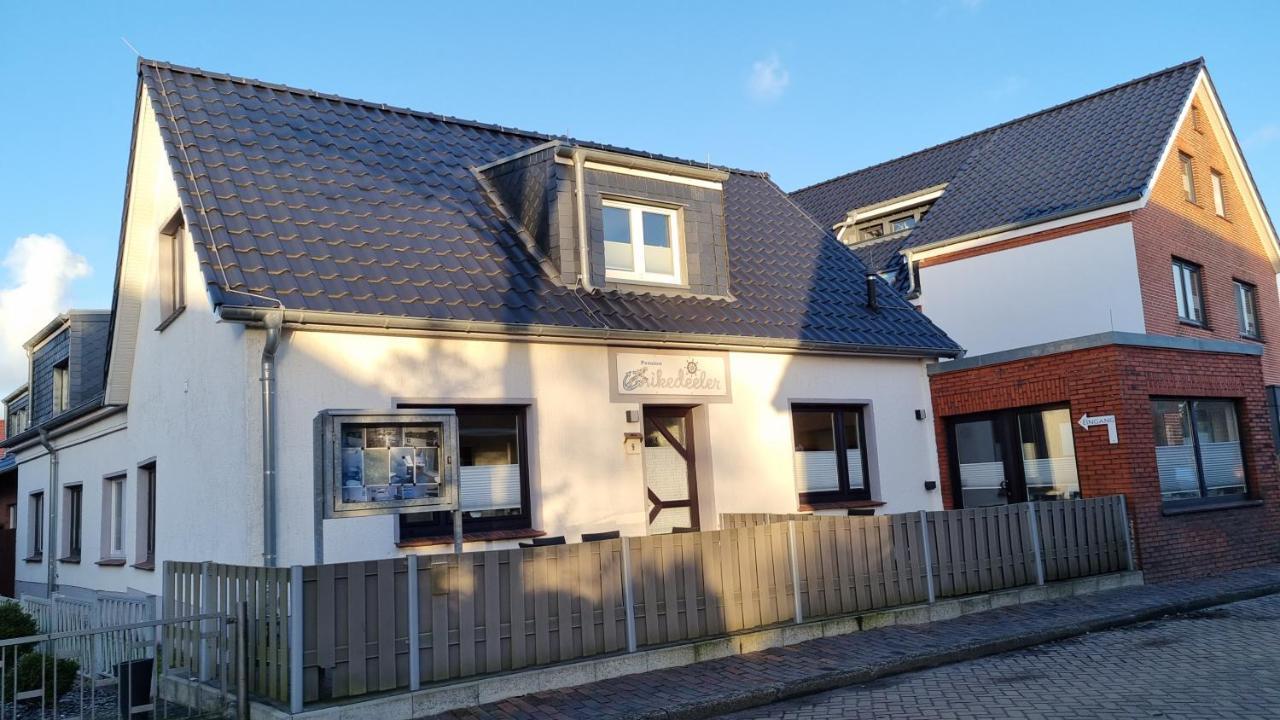Pension Likedeeler Suite Majestaet Sir Francis Drake Borkum Esterno foto